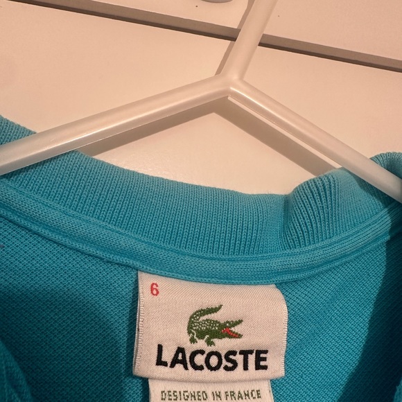 Lacoste boys shirt, size 6, Polo style - Picture 2 of 2